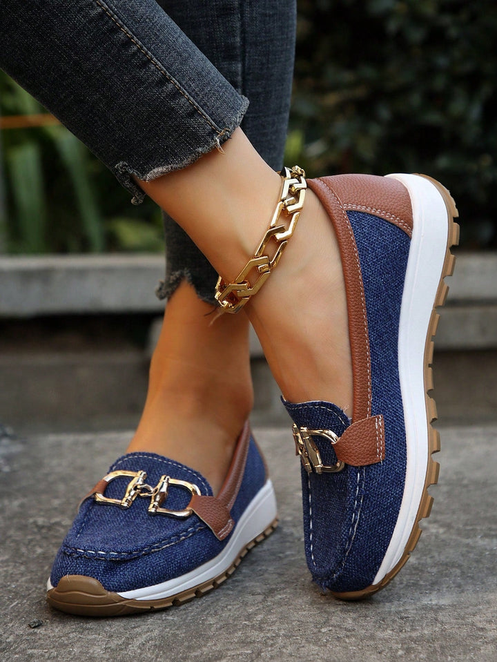 Ellie - Flat loafers with buckle