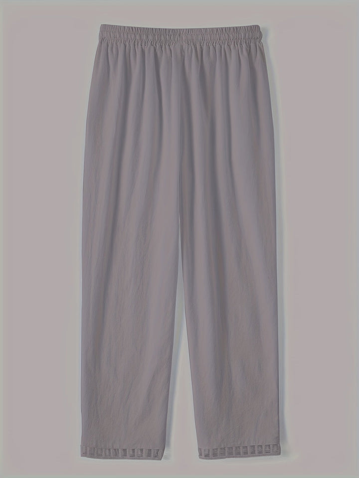 Wren – Relaxed Cropped Pants with Contrast Details