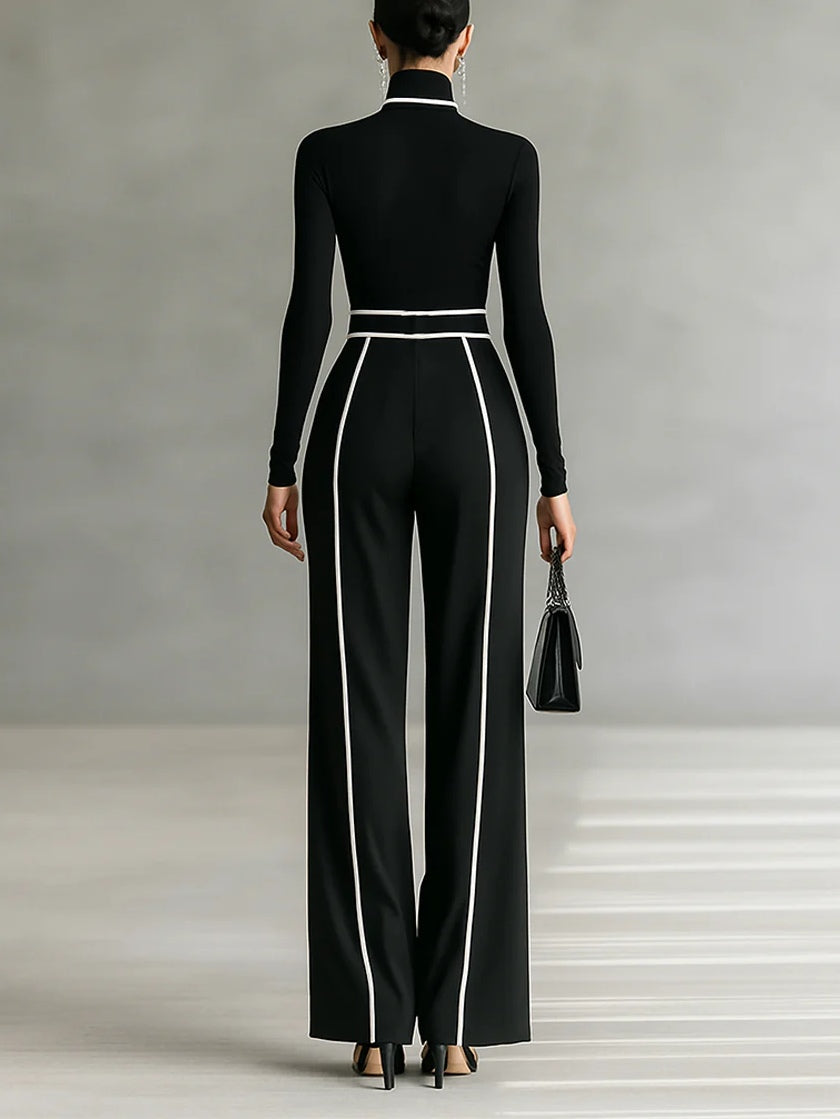 Marie™ | Elegant Set with Contrast Detail