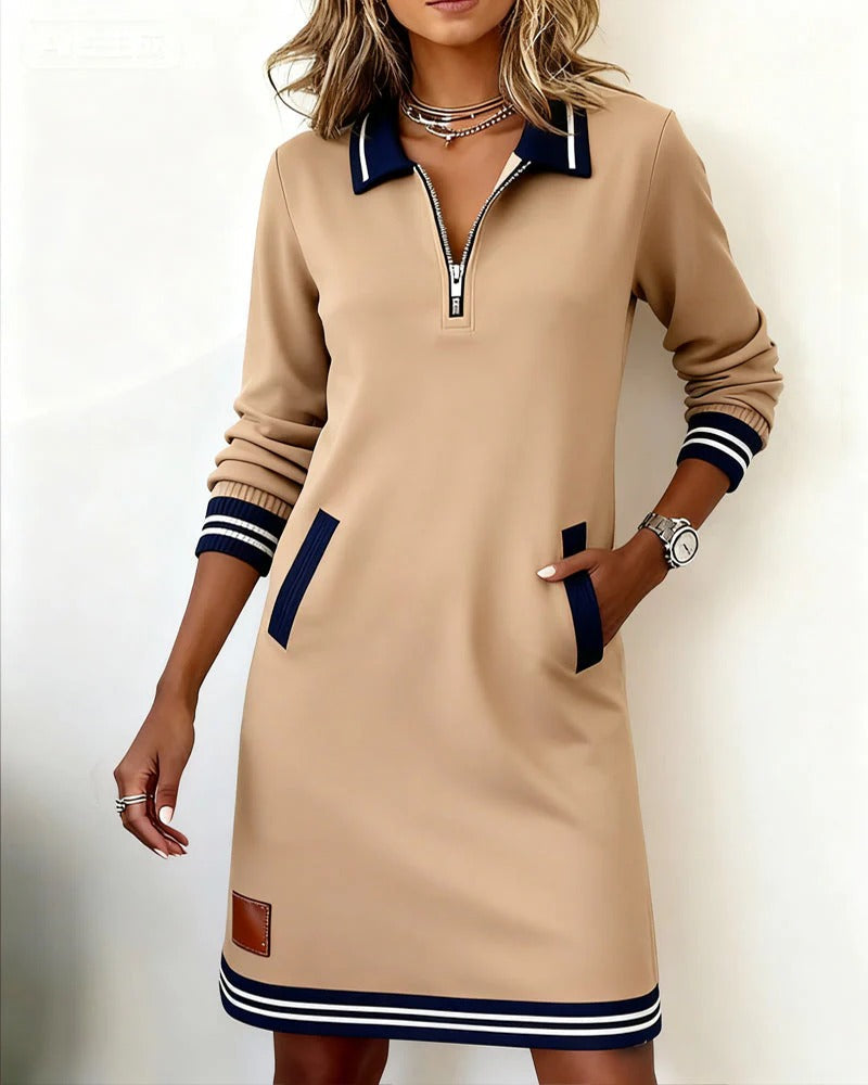 Elena™ | Long Sleeve Dress