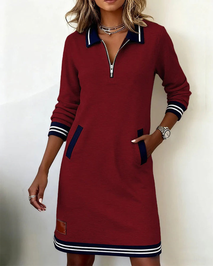 Elena™ | Long Sleeve Dress